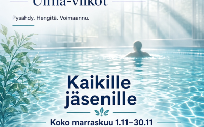 Marraskuun hyvinvointi – Uima-viikot!