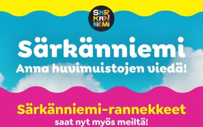 Särkänniemen päivärannekkeita ennakkoon kesäkaudelle 30.4.-21.9.2024.