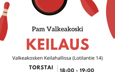 PAM Valkeakoski ry:n perhekeilaus torstaina 21.3. klo 18-19